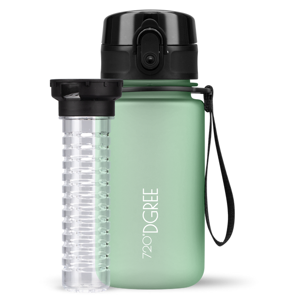 uberBottle Kids - Botella de agua para niños sin BPA para la escuela o deportes