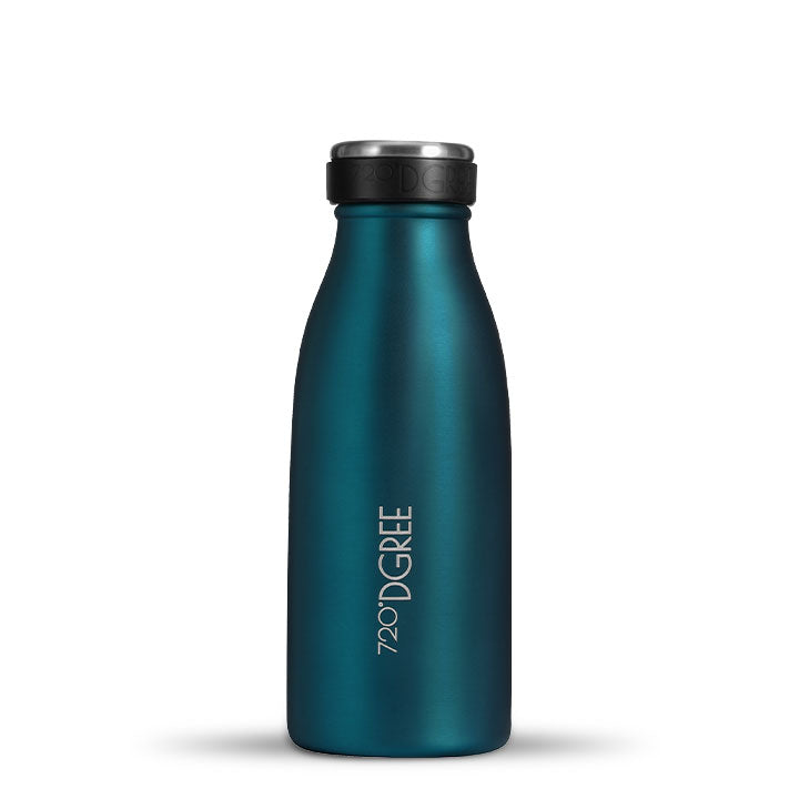 Mnsruu Kinder-Trinkflasche 600 Ml – Edelstahl Isoliert, Mit Strohhalm, BPA-frei, Meerestier-Weltkarte-Design, Für Schule & Sport