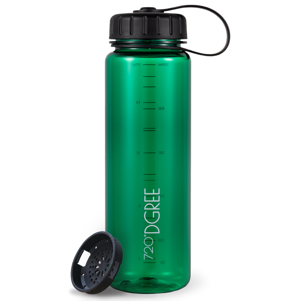 simplBottle - sporty drinking bottle with a transparent look