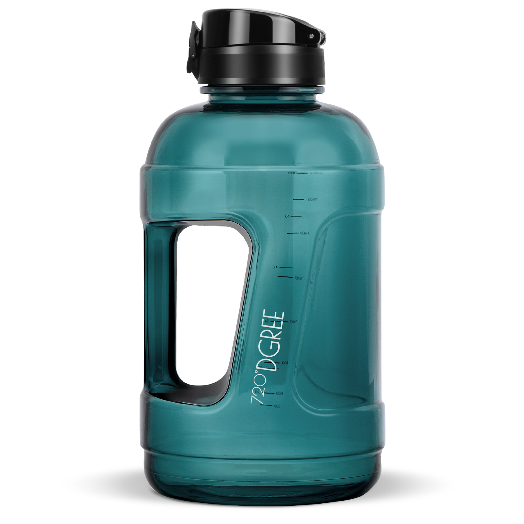 720°DGREE ÜberBottle 1 L Trinkflasche – CrystalClear, Mit Sieb, BPA-frei Aus Tritan 720°DGREE ÜberBottle 1L